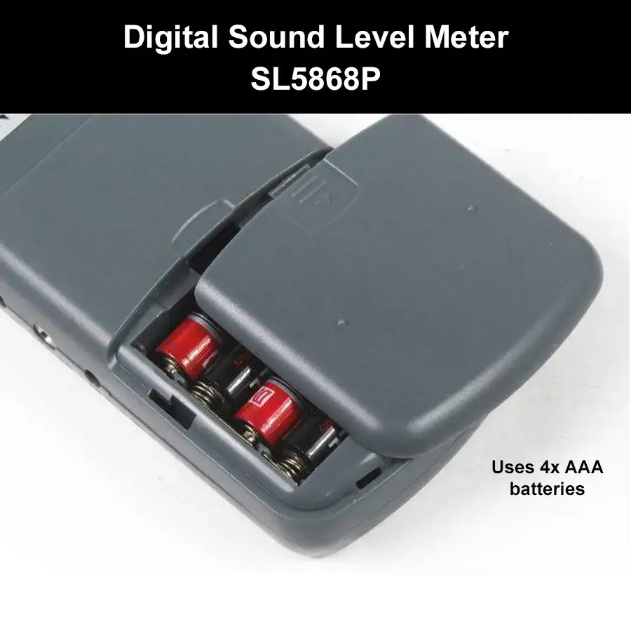 Digital Sound Level Meter SL5868P - Image 3