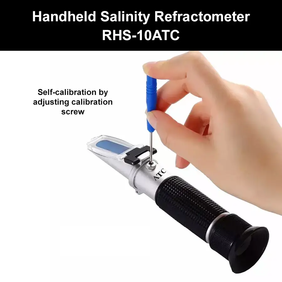 Handheld Salt Refractometer RHS-10ATC - Image 2
