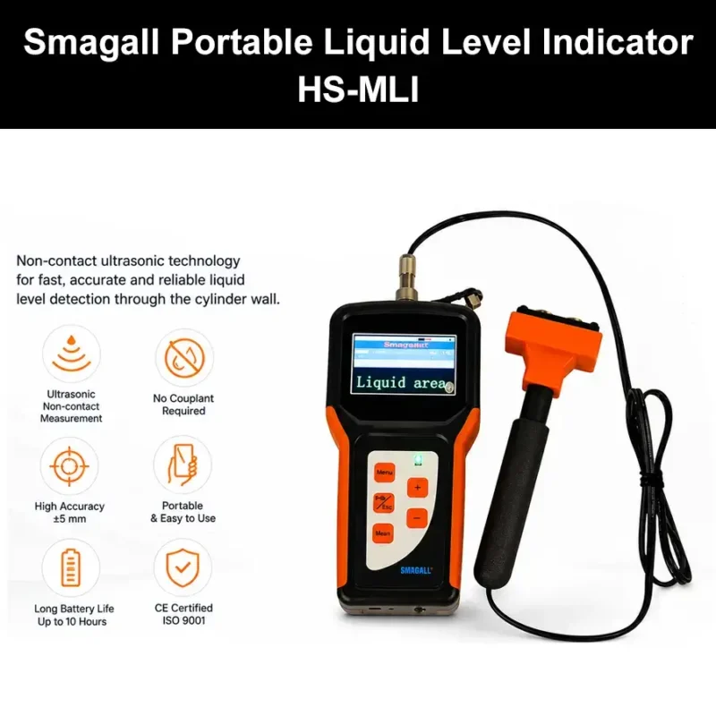 Smagall HS-MLI Portable Ultrasonic Liquid Level Indicator