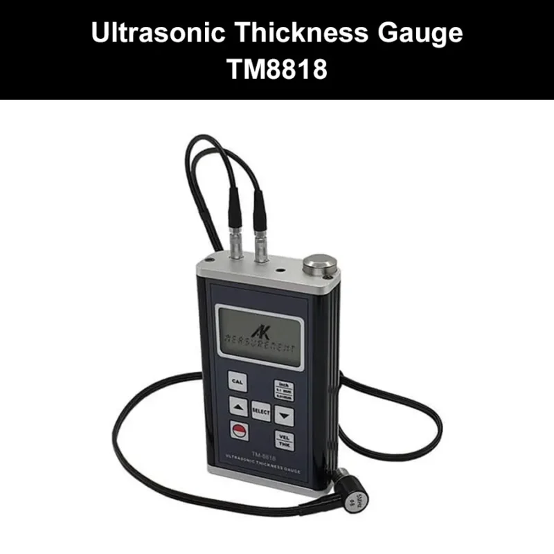 Ultrasonic Thickness Gauge with Hard Casing - TM8818