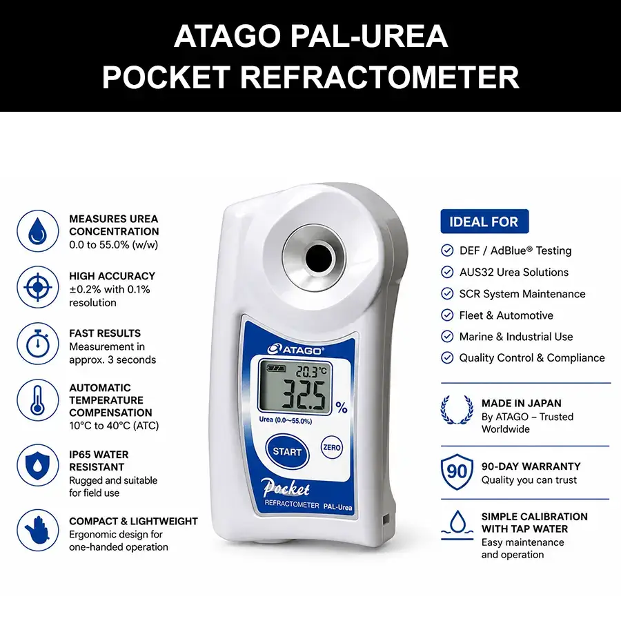 Atago PAL UREA Pocket Refractometer