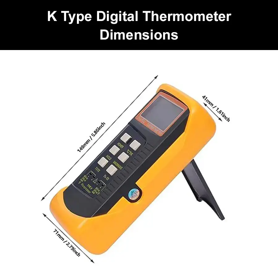 K Type Thermometer - 6802 II - Image 4