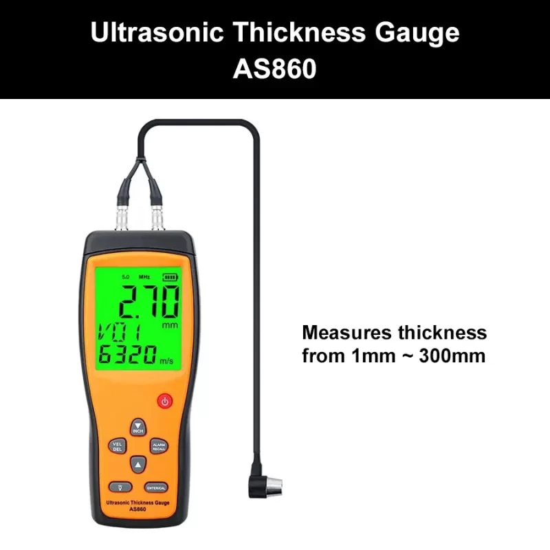 Ultrasonic Thickness Gauge - AS860